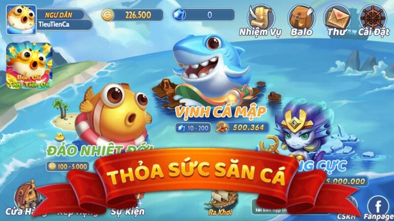 Bắn Cá Tiểu Tiên – Săn cá tiên đổi thưởng lớn