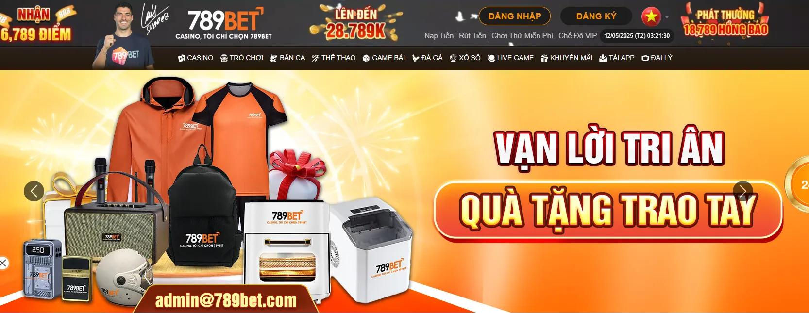 Chương Trình Quà Tặng Tri Ân, Áo Kỷ Niệm 789BET 14 Năm Thành Lập